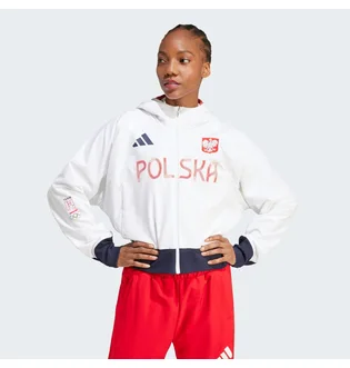 Куртка жіноча Adidas Poland Z.N.E. Podium Full-Zip White JF6671