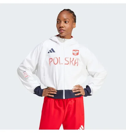 Куртка женская Adidas Poland Z.N.E. Podium Full-Zip White JF6671