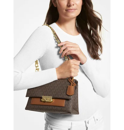 Сумка женская Michael Kors Cece Medium Logo Shoulder Bag Brown 35F2G0EF8B-BROWN-46225