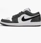 Кроссовки мужские Air Jordan 1 Low Black/White 553558-152