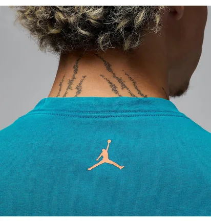 Футболка чоловіча Air Jordan Mreissue Gx Ss Crew Blue HJ2356-301