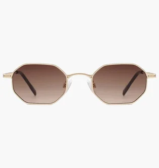 Солнцезащитные очки Carolina Lemke Gold/Brown CL3488-С2