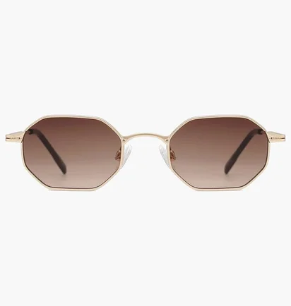 Солнцезащитные очки Carolina Lemke Gold/Brown CL3488-С2