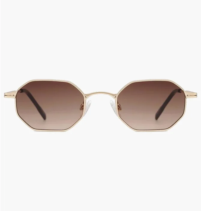 Солнцезащитные очки Carolina Lemke Gold/Brown CL3488-С2