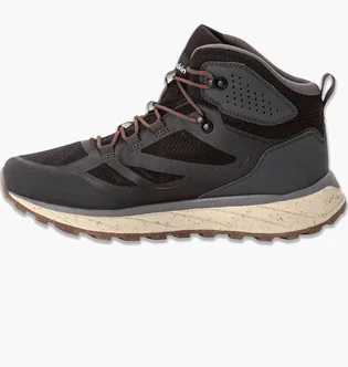 Ботинки мужские Jack Wolfskin Terraventure Texapore Mid Grey/Brown 4051521
