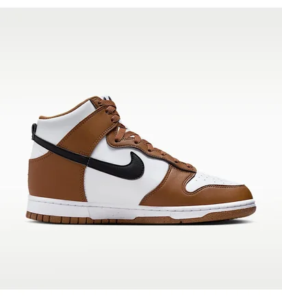 Кроссовки женские Nike Dunk High Next Nature WomenS Shoes Brown/White FV5960-200