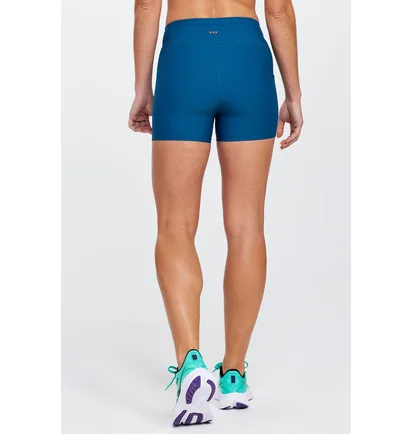 Шорты женские Saucony Fortify 3 Hot Short Blue 800373-NS