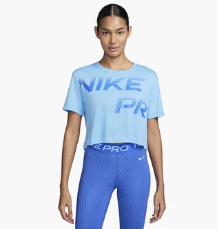 Футболка женская Nike Pro Grx Light Blue FQ4985-412