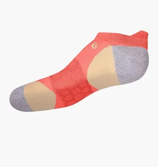 Шкарпетки унісекс Asics Road Neutral Ped Single Tab Red/Multi (1 пара) 150227-0698