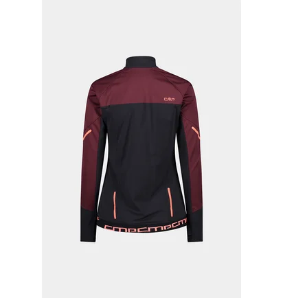 Лонгслив женский CMP Hybrid Bordo 31A2466-C919