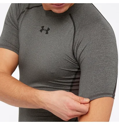 Футболка чоловіча Under Armour Heat Gear Ss Compression Top Grey 1257468-090