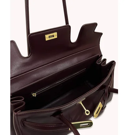 Сумка жіноча JW PEI Yara Shoulder Bag Bordo BB2025BG119188JWP