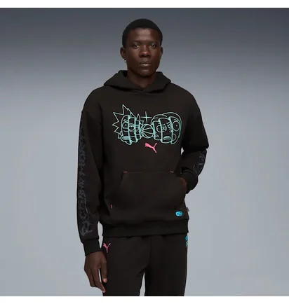 Худи мужское Puma Rick And Morty Black 633094-01