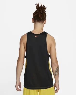 Майка чоловіча Nike M Nk Df Jsy Starting Five Yellow DH7136-709
