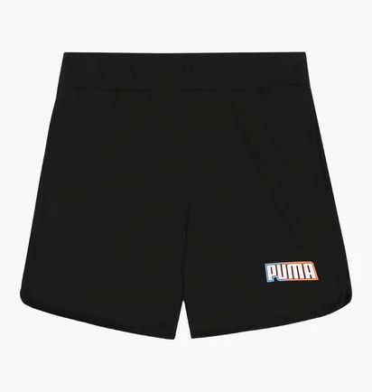 Шорты детские Puma Logo Black 847295-01
