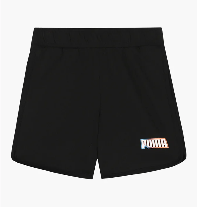 Шорты детские Puma Logo Black 847295-01