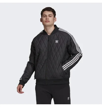 Куртка мужская Adidas Adicolor Classics Quilted Sst Track Jacket Black H11439