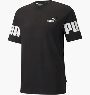 Футболка мужская Puma Power Colorblock T-Shirt Black 846804-01