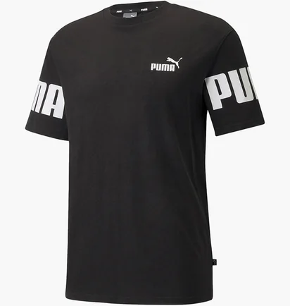 Футболка мужская Puma Power Colorblock T-Shirt Black 846804-01