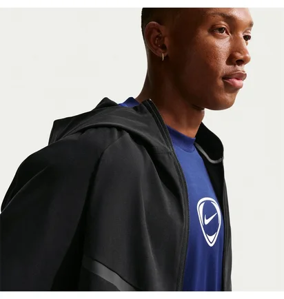 Куртка мужская Nike Tech MenS Shori Knit Full-Zip Windrunner Jacket Black IF1345-010