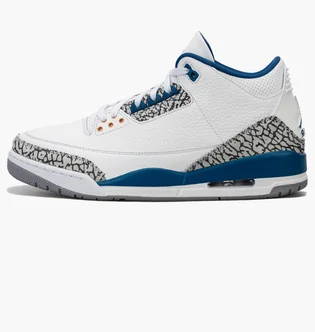 Кроссовки мужские Air Jordan 3 Retro Wizards True White CT8532-148