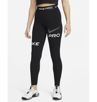 Леггинсы женские Nike W Np Df Mr Grx Tght Black DX0080-010