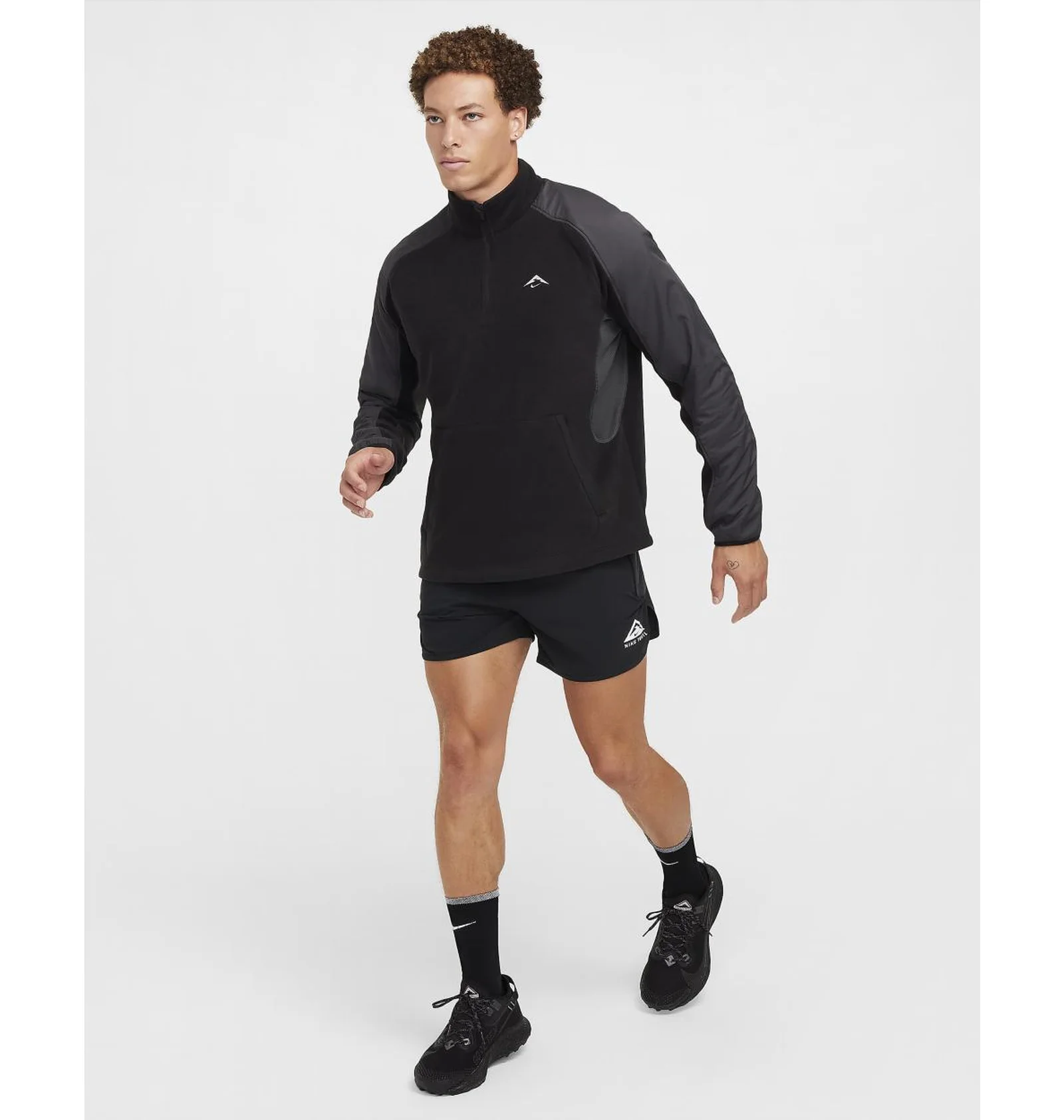 ᐉ Кофта чоловіча Nike Trail Polartec® Black FV9962-010 - придбати