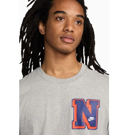 Футболка мужская Nike M Nsw Tee Club Ssnl Lbr Grey FV3772-063