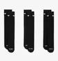 Шкарпетки унісекс Nike Evry Plus Cush Crew Black (3 пари) SX6888-010