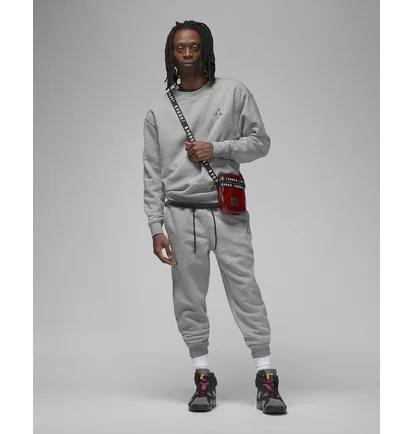 Світшот чоловічий Air Jordan M J Ess Flc Crew Grey Dq7520-091