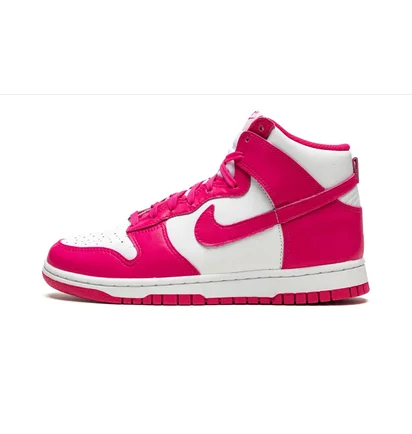 Кроссовки женские Nike Wmns Dunk High White/Pink DD1869-110