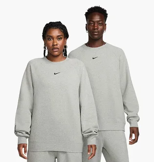 Свитшот унисекс Nike Nocta Fleece Cs Grey FN8160-063
