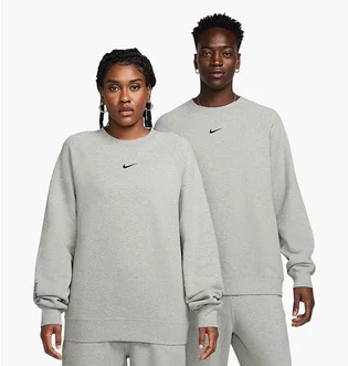Свитшот унисекс Nike Nocta Fleece Cs Grey FN8160-063