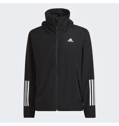 Вітровка чоловіча Adidas Bsc 3-Stripes Rain.Rdy Jacket Black H65773