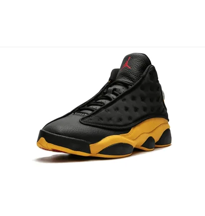 Кроссовки мужские Air Jordan 13 Black/Orange 414571-035