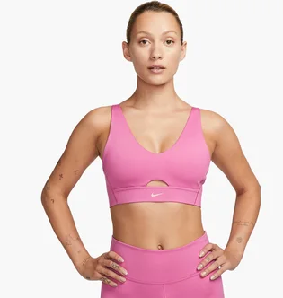 Топ жіночий Nike Indy Plunge Cutout Pink Dv9837-665