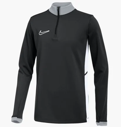 Кофта детская Nike Academy 25/27 Dri-Fit Drill Top Royal Black FZ9773-010