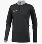Кофта детская Nike Academy 25/27 Dri-Fit Drill Top Royal Black FZ9773-010
