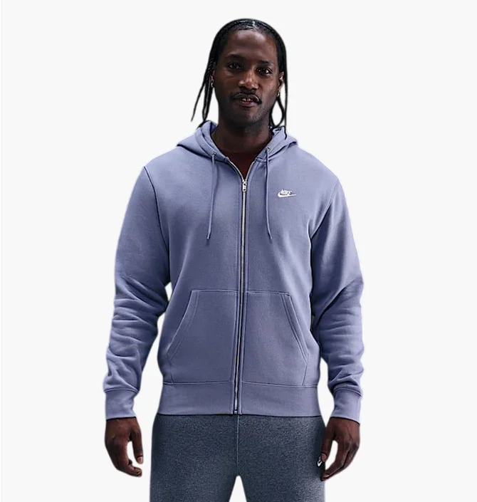 Толстовка мужская Nike Club Bb Fz Violet FN3861-499