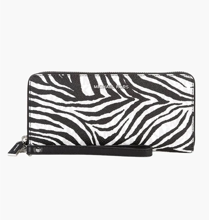 Гаманець жіночий Michael Kors Jet Black/White 32T1SJ6T3I-BRIGHT-WHITE-MULTI-50313