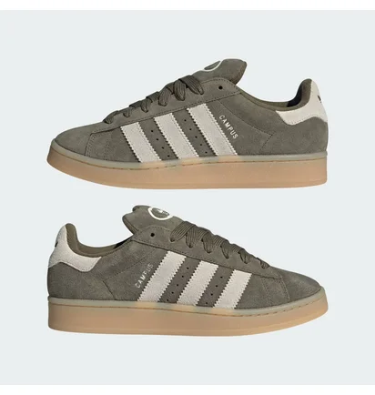 Кроссовки женские Adidas Campus 00S Olive JQ8355