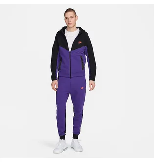 Толстовка мужская Nike Tech Fleece Black/Violet HF4432-504