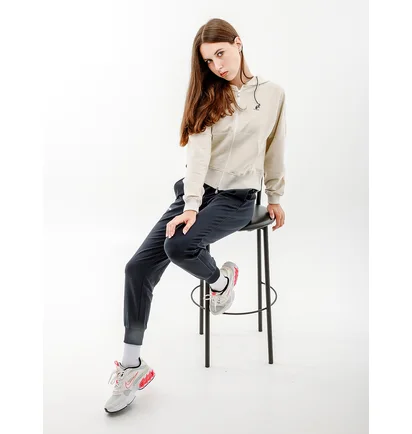 Спортивный костюм женский AUSTRALIAN Gold Tape Elastic Fleece Tracksuit Beige LSDTU0073-30M
