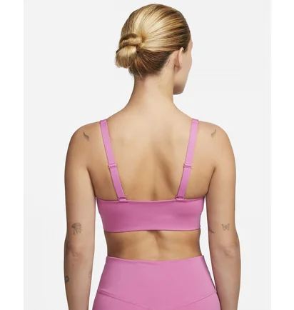 Топ женский Nike Indy Plunge Cutout Pink Dv9837-665