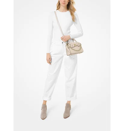Сумка женская Michael Kors Carmen Beige 30T0GNMM0L-LIGHT-SAND-11685