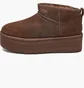 Уггі жіночі UGG Classic Ultra Mini Platform Boot Brown 1135092-BCDR