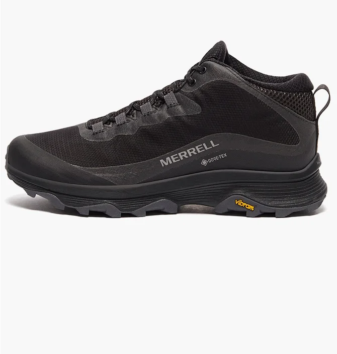Кроссовки мужские Merrell Moab Speed Mid Gtx Black J067075