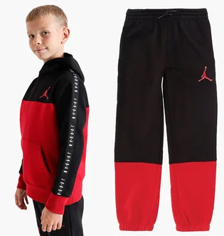 Спортивний костюм дитячий Air Jordan Jumpman Sustainable Black/Red 95C842-R78__95C843-KR5