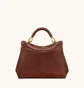Сумка жіноча JW PEI Lucia Classic Top Handle Bag Coffee Brown BB2025BG123154JWP