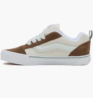 Кросівки жіночі Vans Knu Skool Beige/Brown VN0009QCBLU1